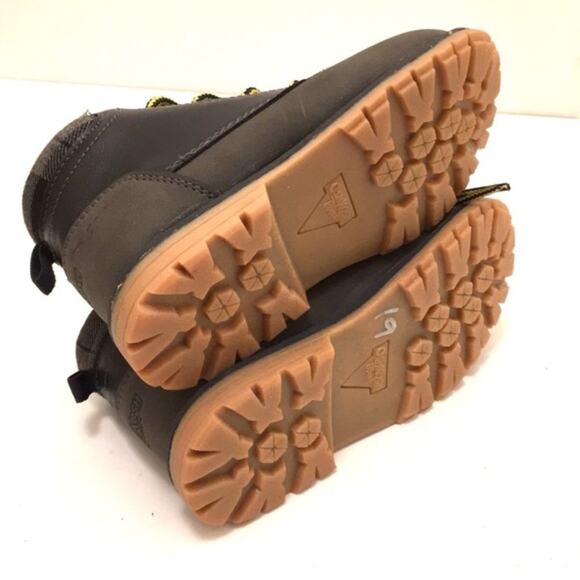 OshKosh BOYS boots size 9 gray nwt faux suede - Picture 5 of 7